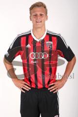 Regionalliga Bayern - FC Ingolstadt 04 II - Saison 2014/2015 - Fototermin - Portrait Mannschaftsfoto Team - Mathias Heiß (4)