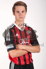 Regionalliga Bayern - FC Ingolstadt 04 II - Saison 2014/2015 - Fototermin - Portrait Mannschaftsfoto Team - Ludwig Räuber (15)