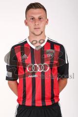 Regionalliga Bayern - FC Ingolstadt 04 II - Saison 2014/2015 - Fototermin - Portrait Mannschaftsfoto Team - Albano Gashi (20)