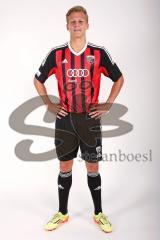 Regionalliga Bayern - FC Ingolstadt 04 II - Saison 2014/2015 - Fototermin - Portrait Mannschaftsfoto Team - Mathias Heiß (4)