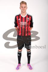 Regionalliga Bayern - FC Ingolstadt 04 II - Saison 2014/2015 - Fototermin - Portrait Mannschaftsfoto Team - Samuel Riegger (17)