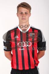 Regionalliga Bayern - FC Ingolstadt 04 II - Saison 2014/2015 - Fototermin - Portrait Mannschaftsfoto Team - Christoph Fenninger (14)