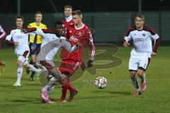 Regionalliga Bayern - FC Ingolstadt 04 II - VfR Garching - vorne links Aloy Ihenacho (11)