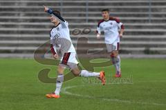 Regionalliga Bayern - FC Ingolstadt 04 II - SV Seligenporten - Ausgleich Tor 1:1 durch Andreas Buchner (16), Jubel