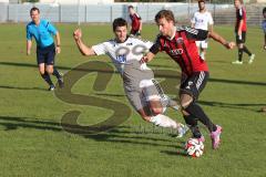 Regionalliga Bayern - FC Ingolstadt 04 II - FC Memmingen - rechts Steffen Jainta (7) stürmt zum Tor