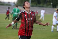 Regionalliga Bayern - FC Ingolstadt 04 II - FC Eintracht Bamberg - Alleingang rechts Stefan Müller (10) trifft zum 2:0 Tor, Jubel