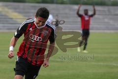 Regionalliga Bayern - FC Ingolstadt 04 II - FC Eintracht Bamberg - Alleingang rechts Stefan Müller (10) trifft zum 2:0 Tor, Jubel