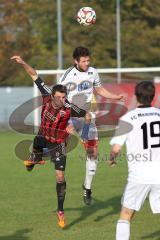 Regionalliga Bayern - FC Ingolstadt 04 II - FC Memmingen - Kopfballduell links Andreas Buchner (16)