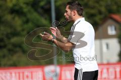 Regionalliga Bayern - FC Ingolstadt 04 II - TSV Buchbach 1:1 - Cheftrainer Stefan Leitl an der Bank