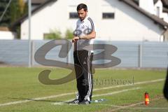 Regionalliga Bayern - FC Ingolstadt 04 II - TSV Buchbach 1:1 - Cheftrainer Stefan Leitl an der Bank