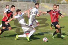 Regionalliga Bayern - FC Ingolstadt 04 II - FC Memmingen - rechts Michael Zant (4) Kampf um den Ball