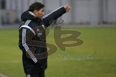 Regionalliga Bayern - FC Ingolstadt 04 II - SV Seligenporten - genervt Cheftrainer Stefan Leitl