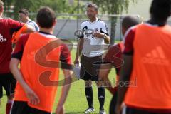 Regionalliga Bayern - FC Ingolstadt 04 II - U23 - Trainingsauftakt 2014/2015 - Training Ansprache Trainer Tommy Stipic