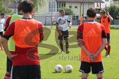 Regionalliga Bayern - FC Ingolstadt 04 II - U23 - Trainingsauftakt 2014/2015 - Training Ansprache Trainer Tommy Stipic