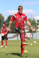 Regionalliga Bayern - FC Ingolstadt 04 II - Saison 2014/2015 - Training nach langer Verletzung, Mathias Heiß (4)