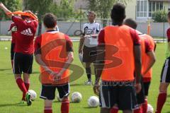 Regionalliga Bayern - FC Ingolstadt 04 II - U23 - Trainingsauftakt 2014/2015 - Training Ansprache Trainer Tommy Stipic
