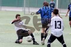 U13 - D-Junioren - FC Ingolstadt 04 - JFG Pfaffenhofen - Aydin Berkan #7 weiss FC Ingolstadt 04 - Weger Vincent #14 blau Pfaffenhofen - Foto: Jürgen Meyer