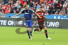 1. Bundesliga - Fußball - Bayer 04 Leverkusen - FC Ingolstadt 04 - Lukas Hinterseer (16, FCI) eggen Frey, Marlon (Leverkusen 37)