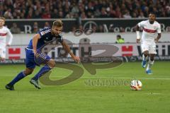 1. Bundesliga - Fußball - VfB Stuttgart - FC Ingolstadt 04 - Lukas Hinterseer (16, FCI) Angriff