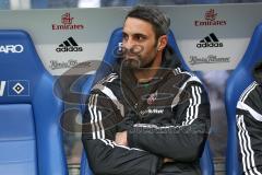 1. Bundesliga - Fußball - Hamburger SV - FC Ingolstadt 04 - auf der Bank Torwart Ramazan Özcan (1, FCI)