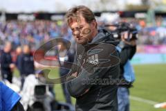 1. Bundesliga - Fußball - SV Darmstadt 98 - FC Ingolstadt 04 - großes Medieninteresse um Cheftrainer Ralph Hasenhüttl (FCI)