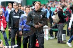 1. BL - Saison 2015/2016 - Werder Bremen - FC Ingolstadt 04 -Ralph Hasenhüttl (Trainer FC Ingolstadt 04) -  Foto: Jürgen Meyer
