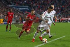 1. Bundesliga - Fußball - FCBayern - FC Ingolstadt 04 - Stefan Lex (14, FCI) stürmt zum Tor