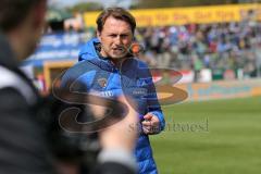 1. Bundesliga - Fußball - SV Darmstadt 98 - FC Ingolstadt 04 - Cheftrainer Ralph Hasenhüttl (FCI) vor dem Spiel