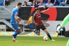 1. Bundesliga - Fußball - TSG 1899 Hoffenheim - FC Ingolstadt 04 - Niklas Süle (TSG 25) Pascal Groß (10, FCI)