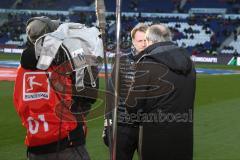 1. BL - Saison 2015/2016 - Hannover 96 - FC Ingolstadt 04 - Ralph Hasenhüttl (Trainer FC Ingolstadt 04) im Interview mit SKY - Foto: Jürgen Meyer