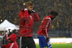 1. Bundesliga - Fußball - Borussia Dortmund - FC Ingolstadt 04 - Lukas Hinterseer (16, FCI) vor dem Soiel