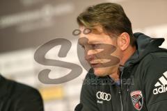 1. Bundesliga - Fußball - Eintracht Frankfurt - FC Ingolstadt 04 - Pressekonferenz nach dem Spiel, Cheftrainer Ralph Hasenhüttl (FCI)