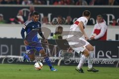 1. Bundesliga - Fußball - VfB Stuttgart - FC Ingolstadt 04 - Elias Kachunga (25, FCI) links Angriff