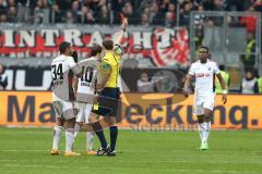 1. Bundesliga - Fußball - Eintracht Frankfurt - FC Ingolstadt 04 - Rote Karte für Pascal Groß (10, FCI)