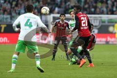 1. Bundesliga - Fußball - VfL Wolfsburg - FC Ingolstadt 04 -  Danny da Costa (21, FCI)