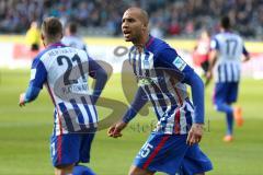 1. Bundesliga - Fußball - Hertha BSC  Berlin - FC Ingolstadt 04 - John Brooks (Hertha 25) beschwert sich