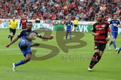 1. Bundesliga - Fußball - Bayer 04 Leverkusen - FC Ingolstadt 04 - Marvin Matip (34, FCI) zeiht über das Tor