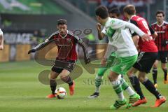 1. Bundesliga - Fußball - VfL Wolfsburg - FC Ingolstadt 04 -  Angriff Mathew Leckie (7, FCI)