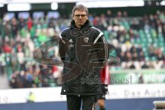 1. Bundesliga - Fußball - VfL Wolfsburg - FC Ingolstadt 04 -  Co-Trainer Michael Henke (FCI)