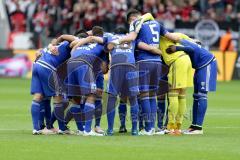 1. BL - Saison 2015/2016 - FC Ingolstadt 04 - Bayer 04 Leverkusen - Die Mannschaft vor dem Spiel - Foto: Meyer Jürgen