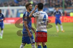 1. Bundesliga - Fußball - Hamburger SV - FC Ingolstadt 04 - Jubel Torschütze Lukas Hinterseer (16, FCI)