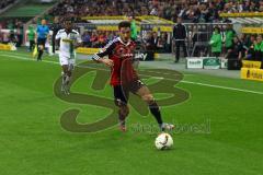 1. Bundesliga - Fußball - Borussia Mönchengladbach - FC Ingolstadt 04 - Mathew Leckie (7, FCI).  Foto: Adalbert Michalik