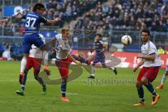 1. Bundesliga - Fußball - Hamburger SV - FC Ingolstadt 04 - kommt am Höchsten Darío Lezcano (37, FCI)