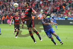 1. Bundesliga - Fußball - Bayer 04 Leverkusen - FC Ingolstadt 04 - Toprak, Ömer (Leverkusen 21) Darío Lezcano (37, FCI)