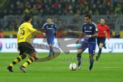 1. Bundesliga - Fußball - Borussia Dortmund - FC Ingolstadt 04 - Darío Lezcano (37, FCI) Mats Hummels (BVB 15)
