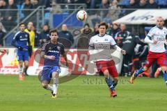 1. Bundesliga - Fußball - Hamburger SV - FC Ingolstadt 04 - Pascal Groß (10, FCI) und Ostrzolek, Matthias (22 HSV)