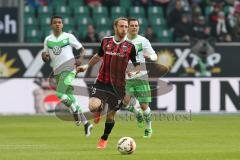 1. Bundesliga - Fußball - VfL Wolfsburg - FC Ingolstadt 04 -  Moritz Hartmann (9, FCI)