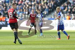 1. Bundesliga - Fußball - Hertha BSC  Berlin - FC Ingolstadt 04 - links Max Christiansen (19, FCI)