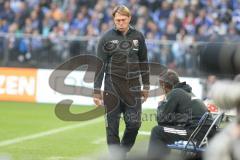 1. BL - Saison 2015/2016 - Schalke 04 - FC Ingolstadt 04 -  Ralph Hasenhüttl (Trainer FC Ingolstadt 04) - Foto: Jürgen Meyer