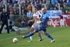 1. Bundesliga - Fußball - SV Darmstadt 98 - FC Ingolstadt 04 - Max Christiansen (19, FCI) Konstantin Rausch (34 Darmstadt 98)